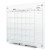 Quartet 36"x48" Magnetic Glass Calendar Dry Erase Board GC4836F